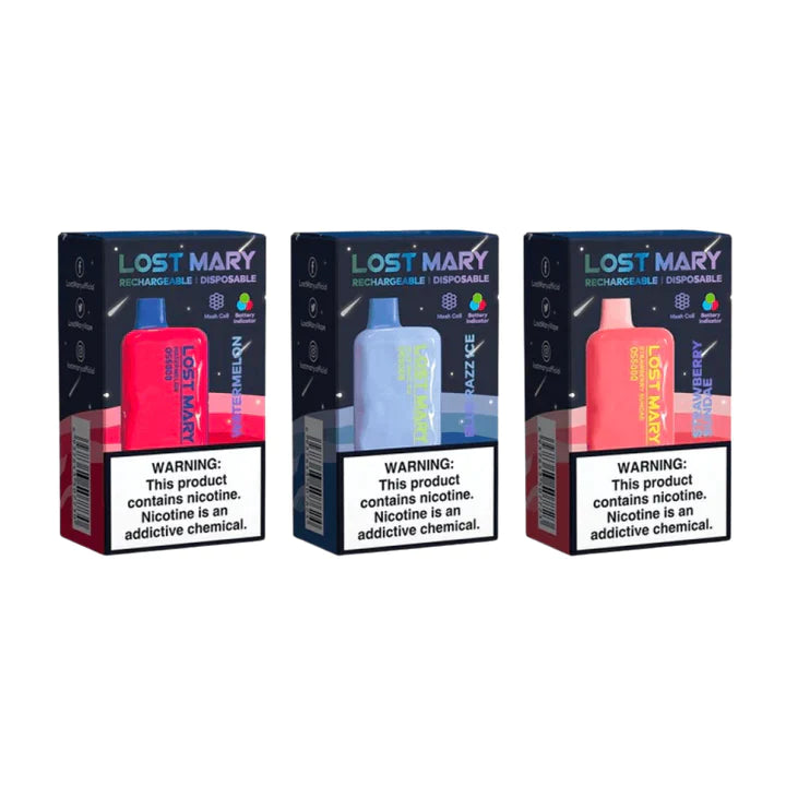 Lost Mary (5000 Puffs) Rechargeable - Disposable Vape